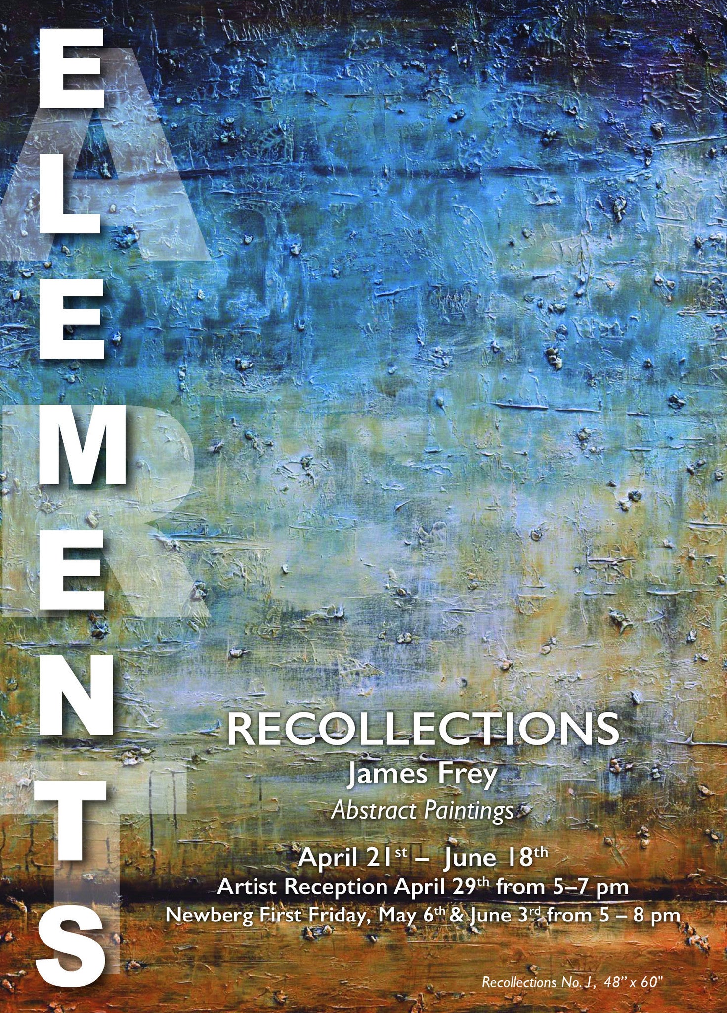 "Recollections" Featuring the Work of James Frey Opens Today