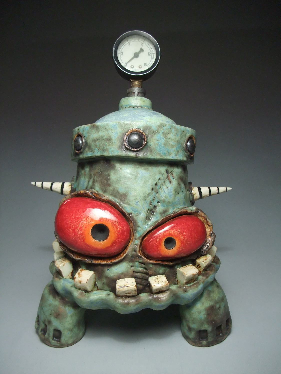 ceramic monsters by james derosso