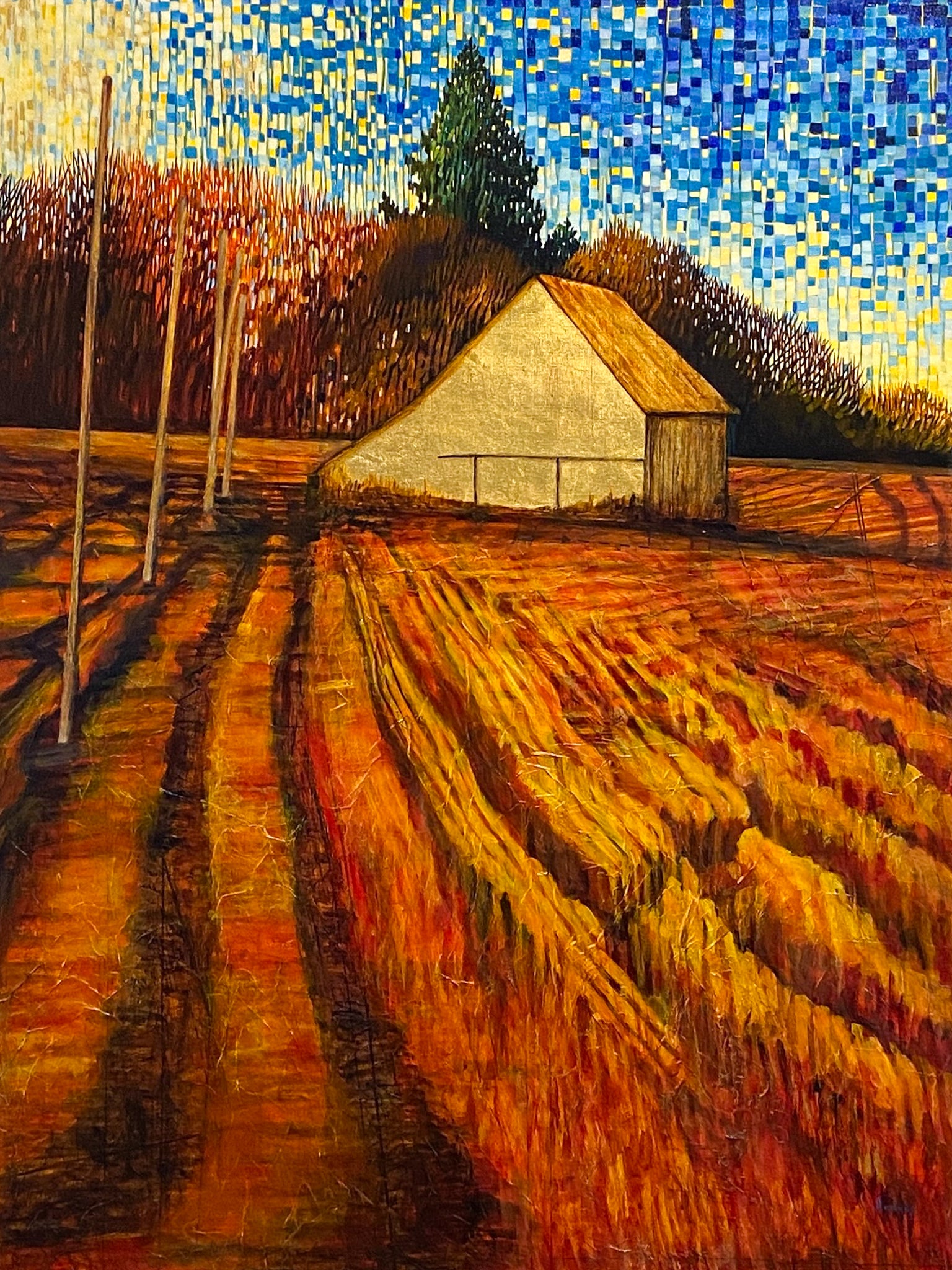 Steward of the Land - Red Field - Allison Passageways Collection