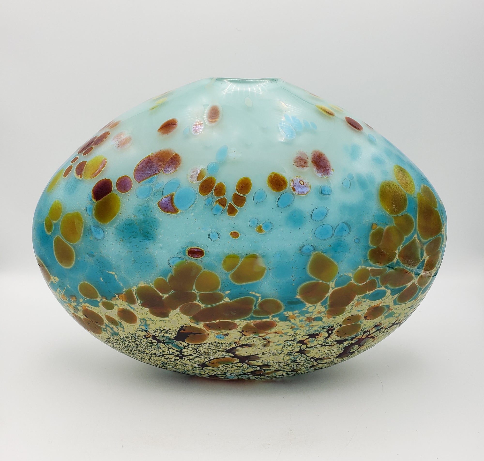 Oval Turquoise Stone Vessel