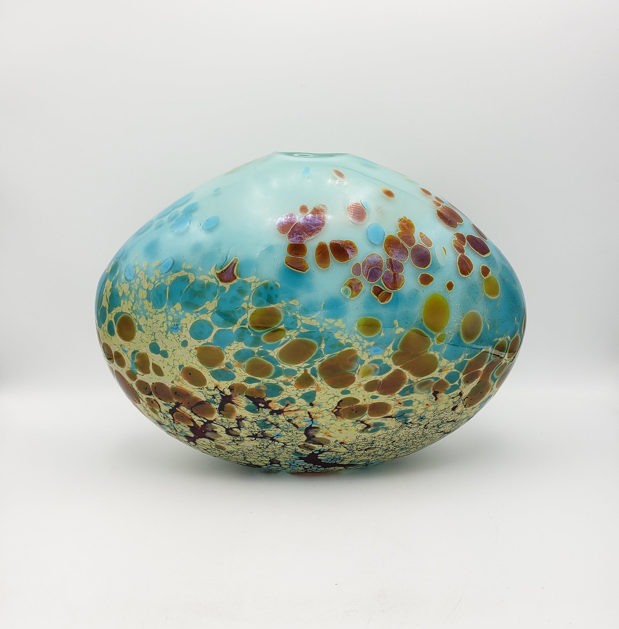 Oval Turquoise Stone Vessel