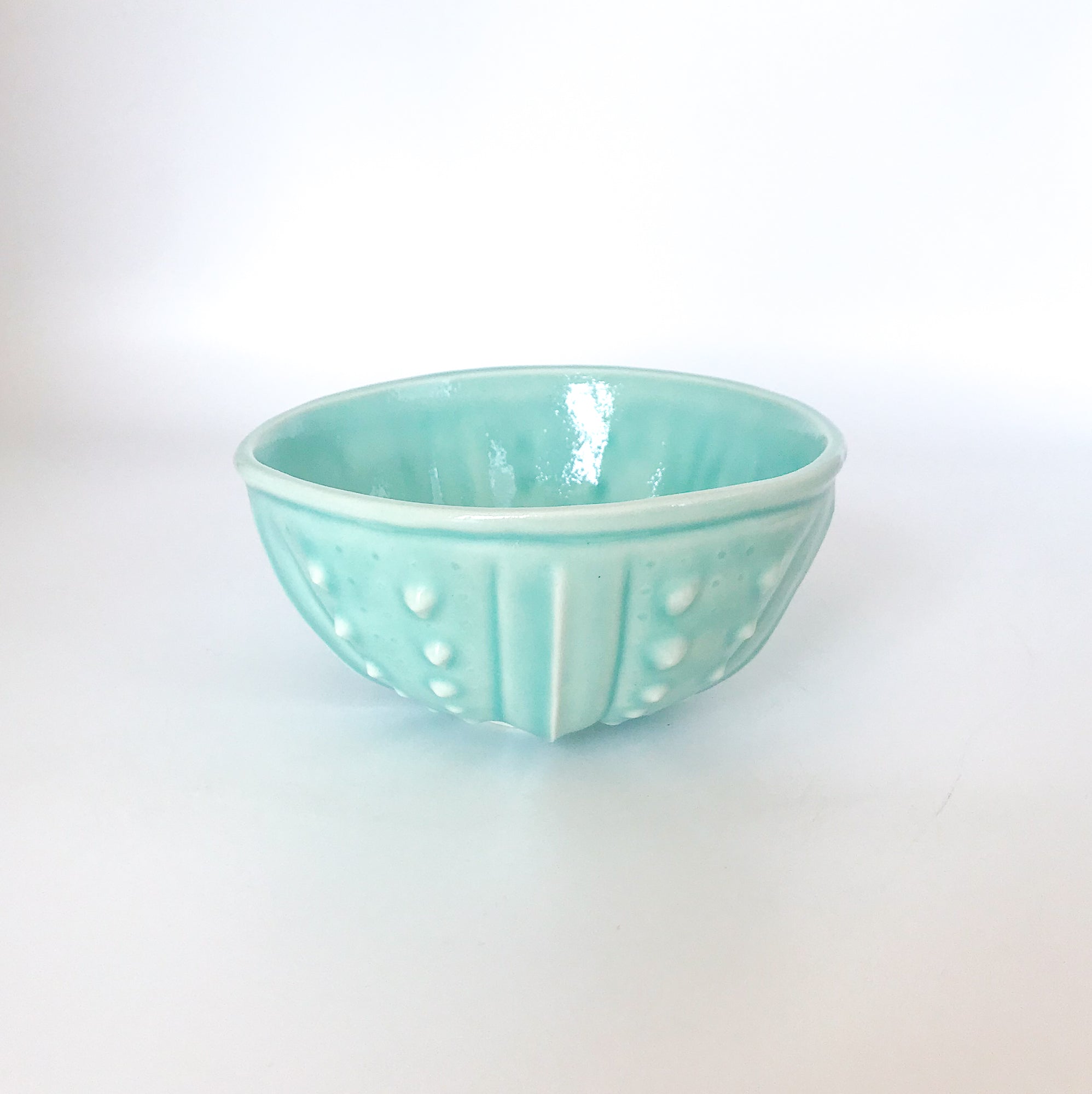 Urchin Rice Bowl - Aquamarine